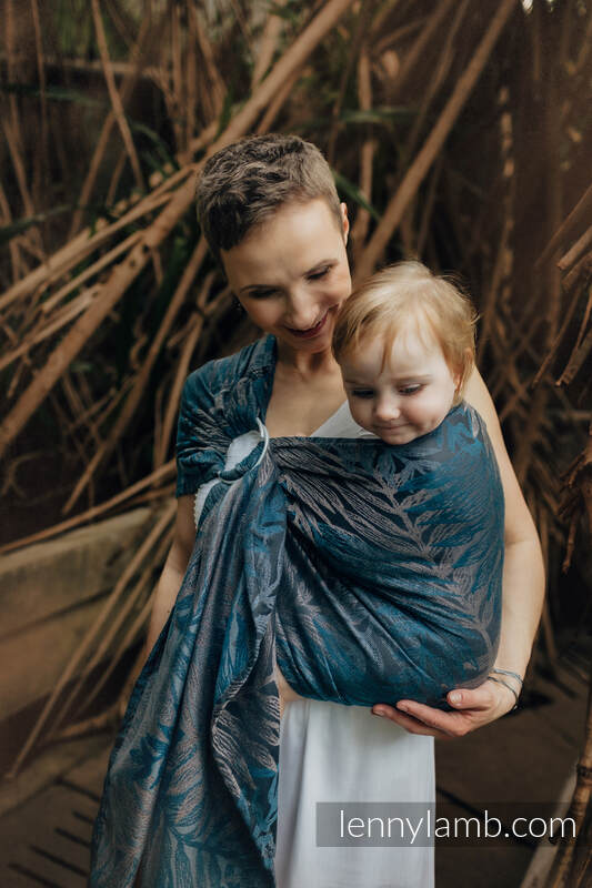Lenny Lamb - Ring Sling TENCEL RAINFOREST NOCTURNAL