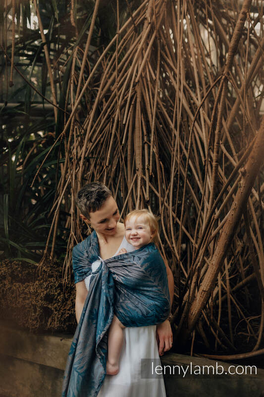 Lenny Lamb - Ring Sling TENCEL RAINFOREST NOCTURNAL