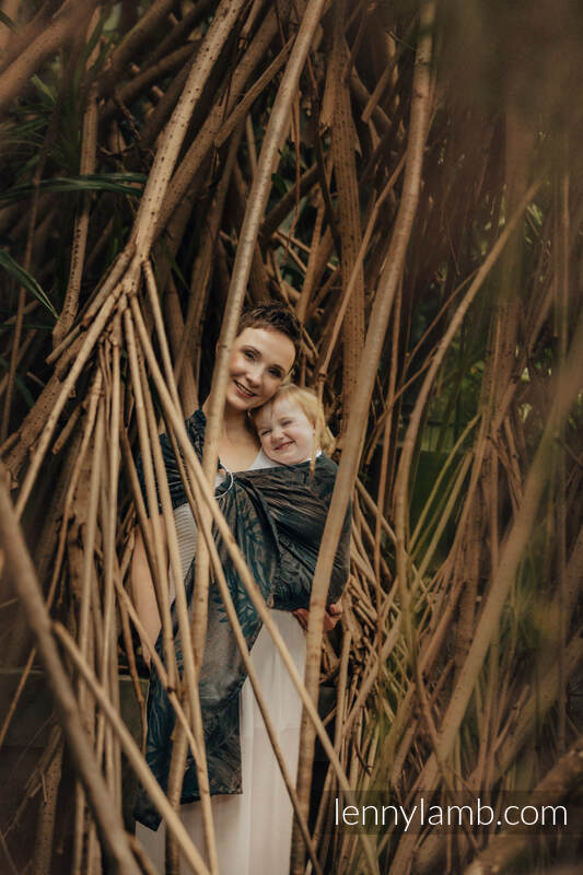 Lenny Lamb - Ring Sling TENCEL RAINFOREST NOCTURNAL