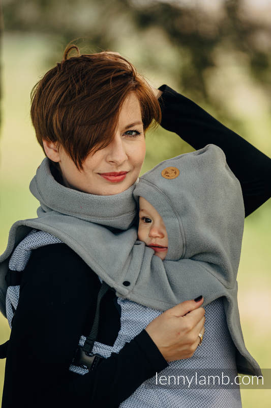 Lenny Lamb - Turtleneck for a child and mom (fleece) - Grey (grade B) B