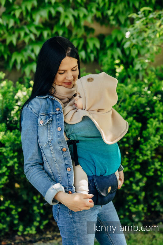 Lenny Lamb - Turtleneck for a child and mom (fleece) - Sweet Cappuccino Lenny Lamb - Turtleneck for a child and mom (fleece) - Sweet Cappuccino
