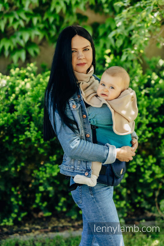 Lenny Lamb - Turtleneck for a child and mom (fleece) - Sweet Cappuccino 