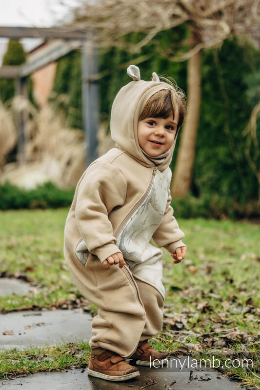 Lenny Lamb - Jumpsuit for a child - size 86 - Beige & Jurassic Park - Ice Desert Lenny Lamb - Jumpsuit for a child - size 86 - Beige & Jurassic Park - Ice Desert