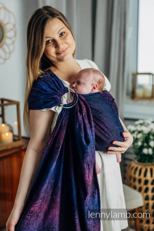 Lenny Lamb - Ring Sling WILD WINE BOUQUET