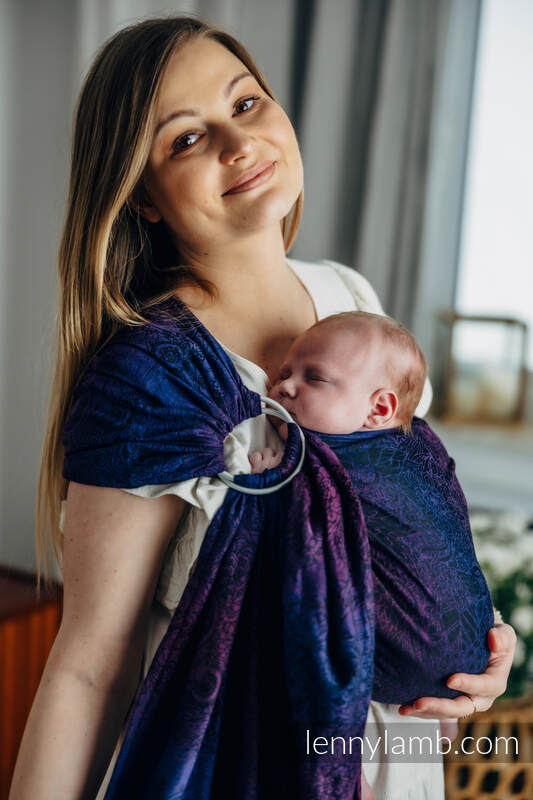 Lenny Lamb - Ring Sling WILD WINE BOUQUET