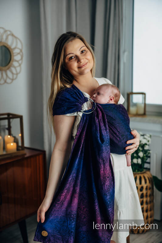 Lenny Lamb - Ring Sling WILD WINE BOUQUET