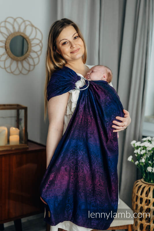 Lenny Lamb - Ring Sling WILD WINE BOUQUET Lenny Lamb - Ring Sling WILD WINE BOUQUET