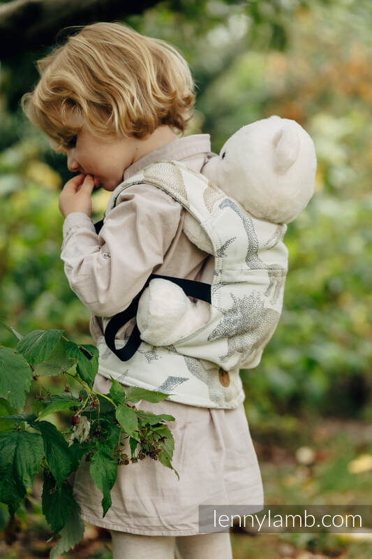 Lenny Lamb - Doll Carrier made of woven fabric JURASSIC PARK ICE DESERT