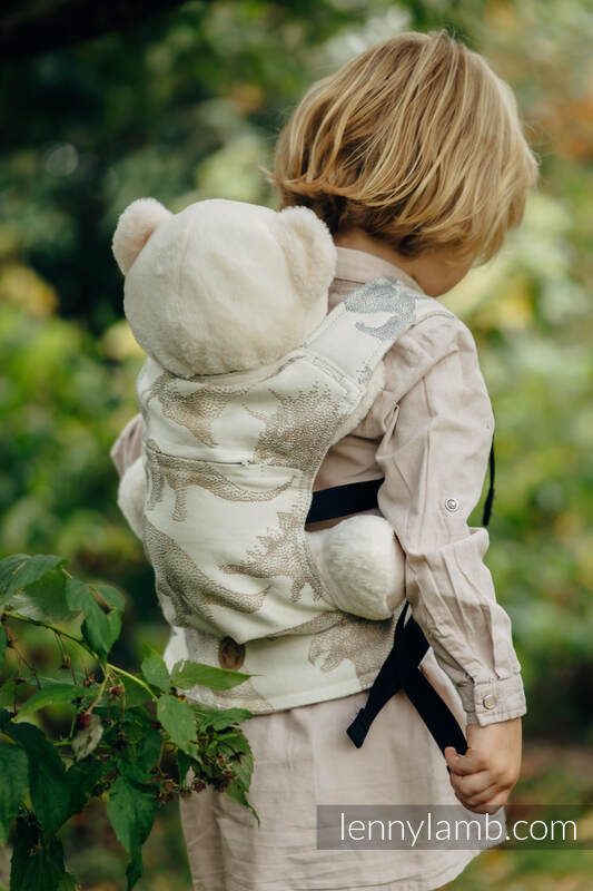 Lenny Lamb - Doll Carrier made of woven fabric JURASSIC PARK ICE DESERT