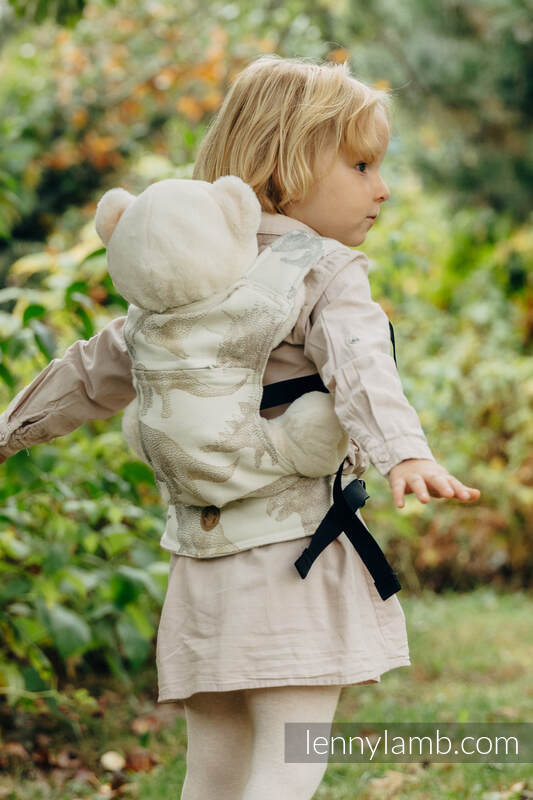 Lenny Lamb - Doll Carrier made of woven fabric JURASSIC PARK ICE DESERT
