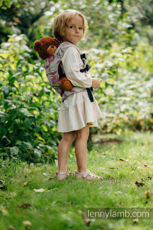 Lenny Lamb -  Doll Carrier made of woven fabric MAGNOLIA