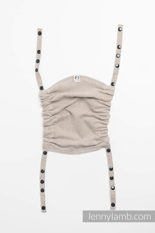Lenny Lamb - Baby carrier hood (100% cotton) - PEANUT BUTTER PEANUT BUTTER Lenny Lamb - Baby carrier hood (100% cotton) - PEANUT BUTTER PEANUT BUTTER