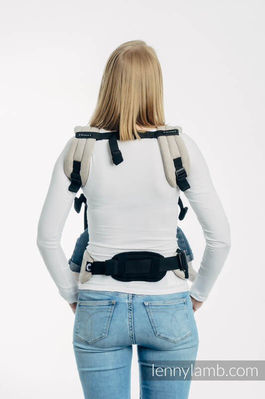 Lenny Lamb - Lumbar support standard - LITTLE HERRINGBONE EBONY BLACK LITTLE HERRINGBONE EBONY BLACK