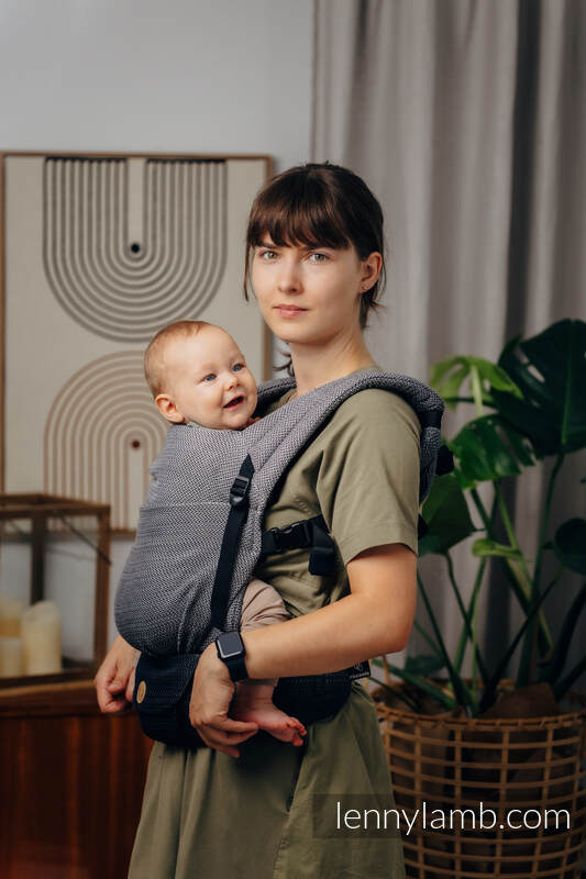 Lenny Lamb - LennyLight Carrier LITTLE HERRINGBONE OMBRE GREY