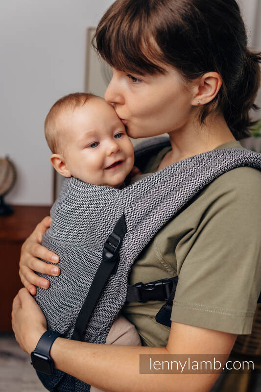 Lenny Lamb - LennyLight Carrier LITTLE HERRINGBONE OMBRE GREY
