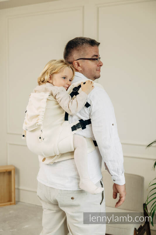 Lenny Lamb - LennyPreschool Carrier LITTLE HERRINGBONE LUCE Lenny Lamb - LennyPreschool Carrier LITTLE HERRINGBONE LUCE