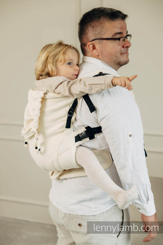 Lenny Lamb - LennyPreschool Carrier LITTLE HERRINGBONE LUCE