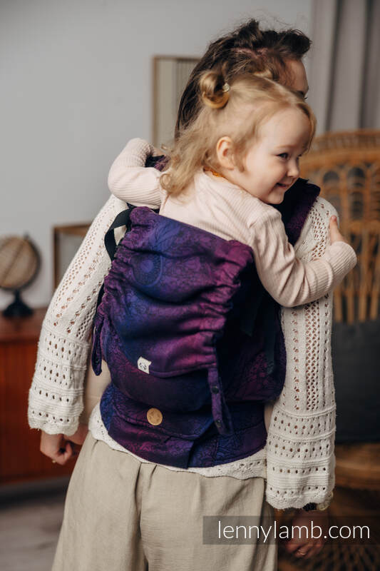 Lenny Lamb - LennyPreschool Carrier WILD WINE BOUQUET