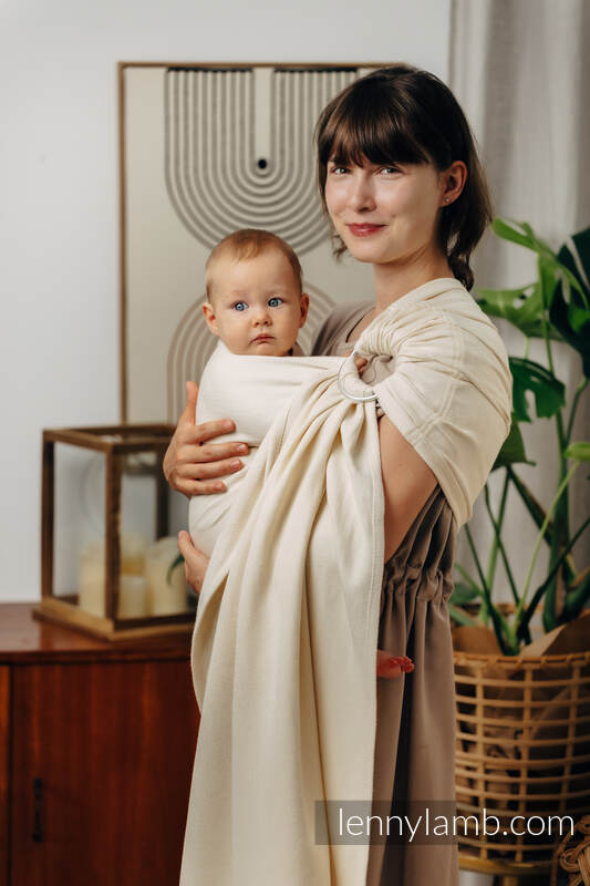 Lenny Lamb - Ring Sling LITTLE HERRINGBONE LUCE