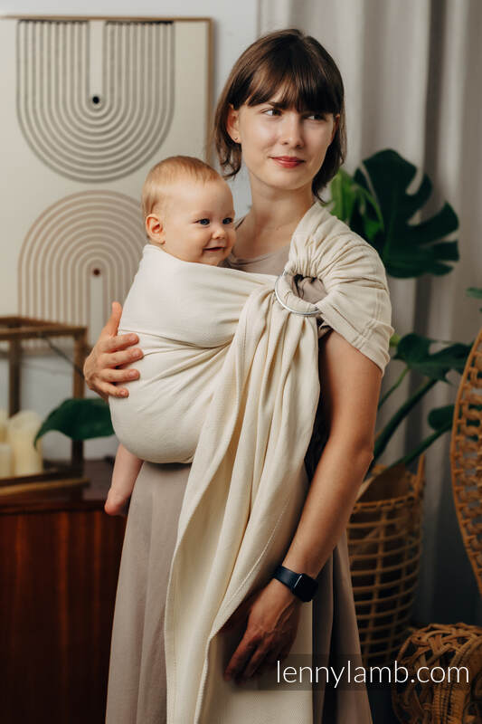 Lenny Lamb - Ring Sling LITTLE HERRINGBONE LUCE