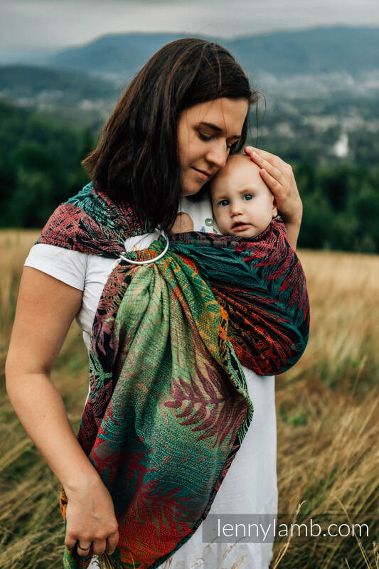 Lenny Lamb - Ring Sling RAINFOREST DIVERSE