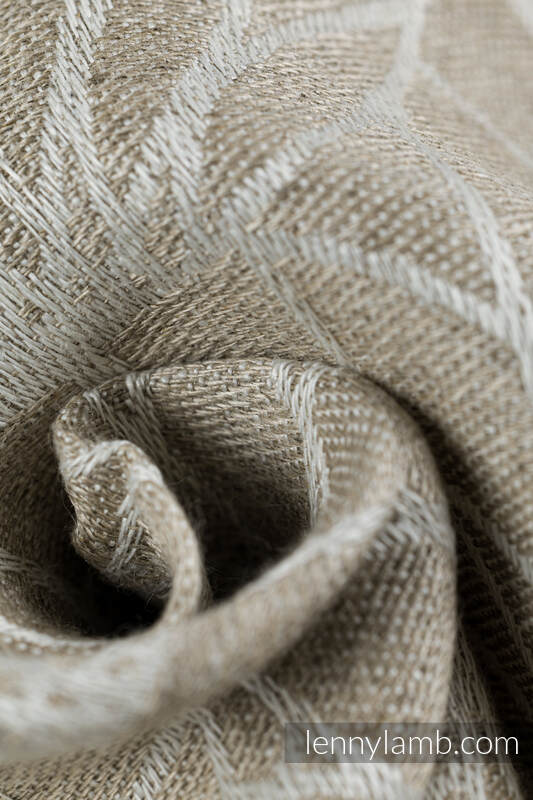 Lenny Lamb - Jacquard weave fabric LOTUS NATURAL