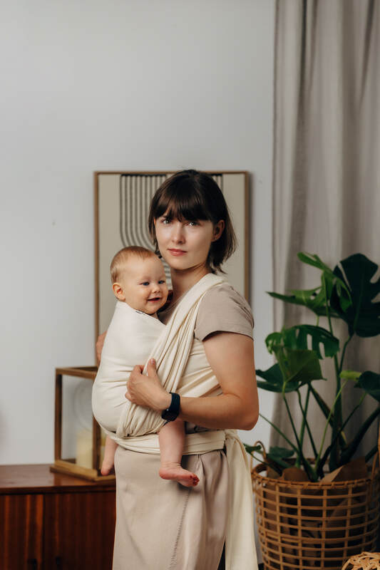 Lenny Lamb - Тъкан слинг LITTLE HERRINGBONE LUCE M B