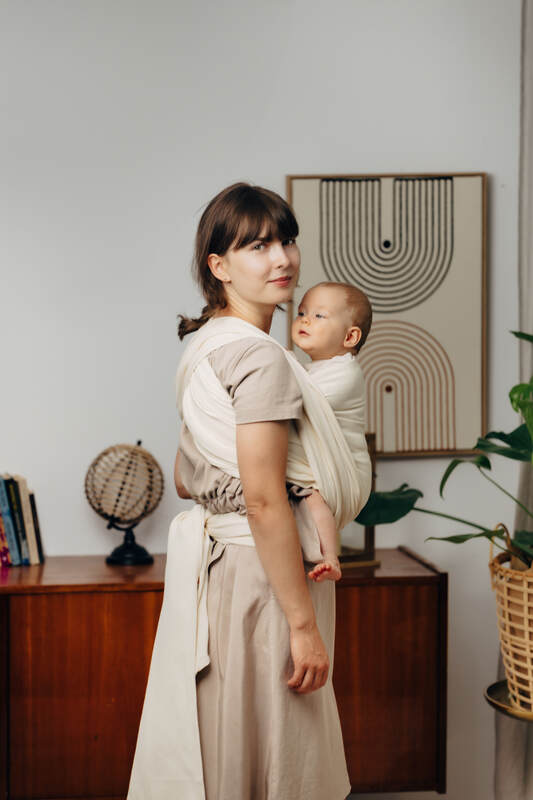 Lenny Lamb - Тъкан слинг LITTLE HERRINGBONE LUCE M B