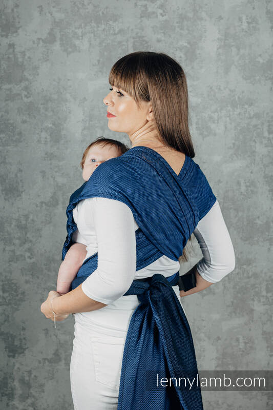 Lenny Lamb - My First Baby Carrier - LennyHybrid Half Buckle COBALT
