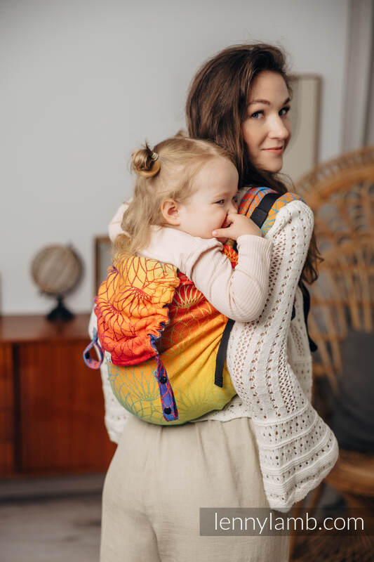 Lenny Lamb - Lenny Buckle Onbuhimo PRO baby carrier PRO RAINBOW LOTUS Lenny Lamb - Lenny Buckle Onbuhimo PRO baby carrier PRO RAINBOW LOTUS