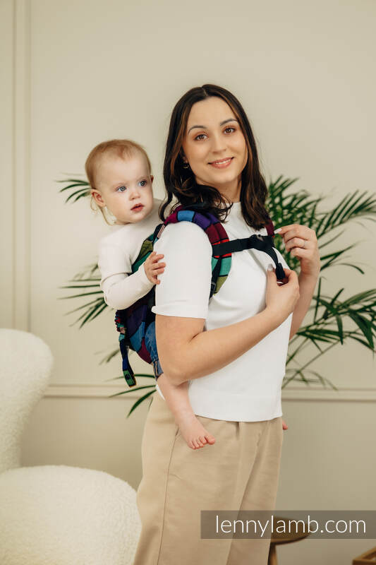 Lenny Lamb - Lenny Buckle Onbuhimo PRO baby carrier PRO CAROUSEL OF COLORS