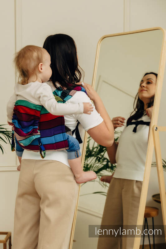 Lenny Lamb - Lenny Buckle Onbuhimo PRO baby carrier PRO CAROUSEL OF COLORS