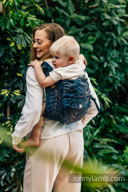Lenny Lamb - Lenny Buckle Onbuhimo PRO baby carrier PRO TENCEL RAINFOREST NOCTURNAL
