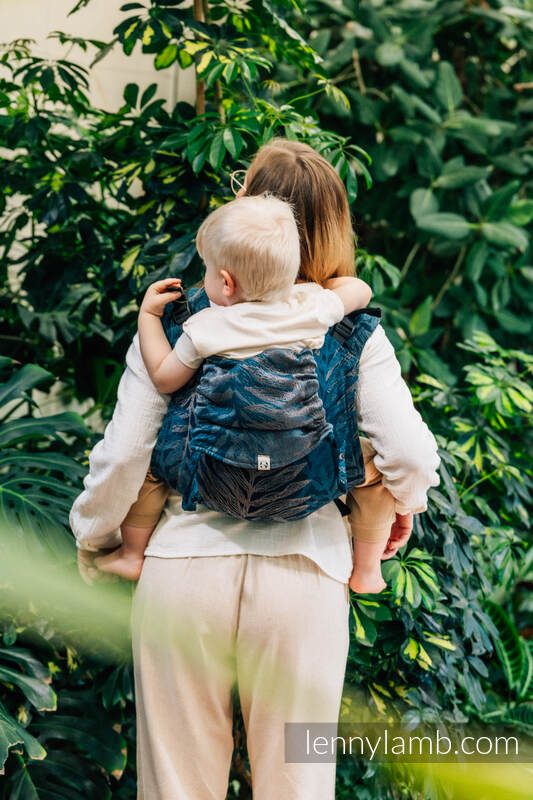 Lenny Lamb - Lenny Buckle Onbuhimo PRO baby carrier PRO TENCEL RAINFOREST NOCTURNAL
