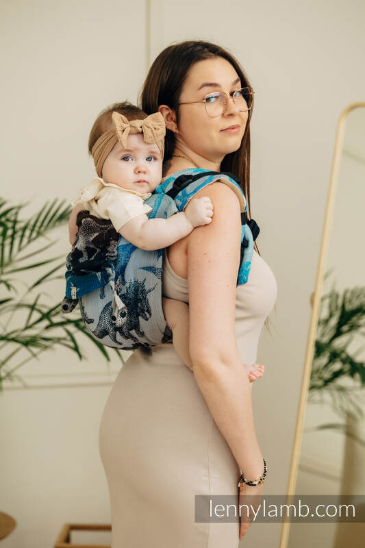 Lenny Lamb - Lenny Buckle Onbuhimo PRO baby carrier PRO JURASSIC PARK FOSSIL