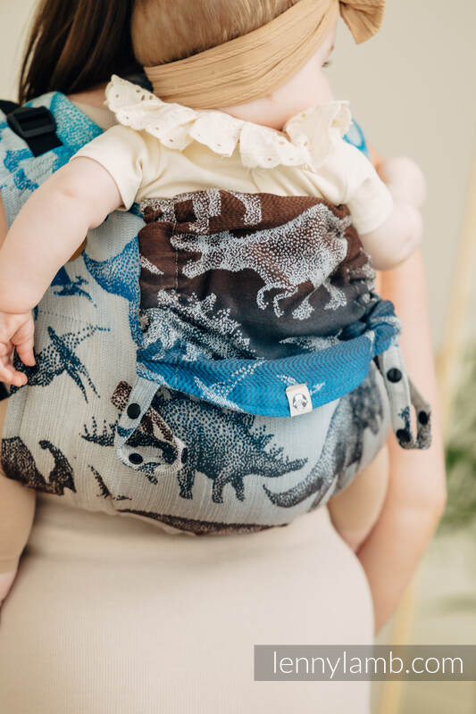 Lenny Lamb - Lenny Buckle Onbuhimo PRO baby carrier PRO JURASSIC PARK FOSSIL