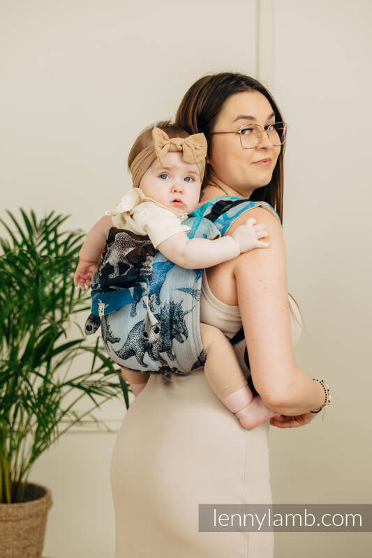 Lenny Lamb - Lenny Buckle Onbuhimo PRO baby carrier PRO JURASSIC PARK FOSSIL