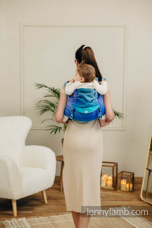 Lenny Lamb - Lenny Buckle Onbuhimo PRO baby carrier PRO PEACOCK S TAIL FANTASY