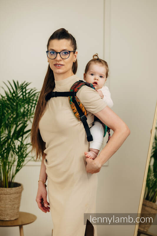 Lenny Lamb - Lenny Buckle Onbuhimo PRO baby carrier PRO RAINFOREST DIVERSE