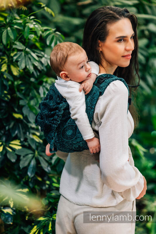 Lenny Lamb - Lenny Buckle Onbuhimo PRO baby carrier PRO WILD WINE IVY