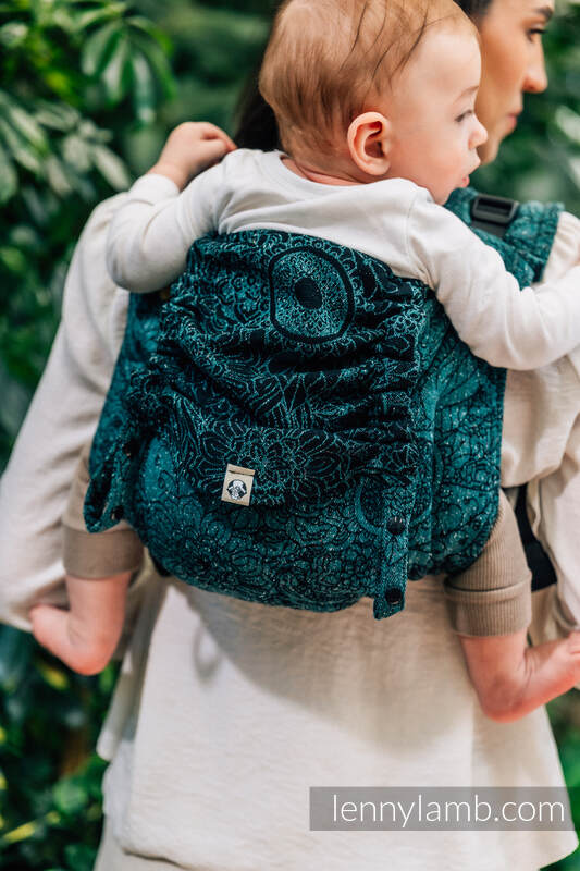 Lenny Lamb - Lenny Buckle Onbuhimo PRO baby carrier PRO WILD WINE IVY