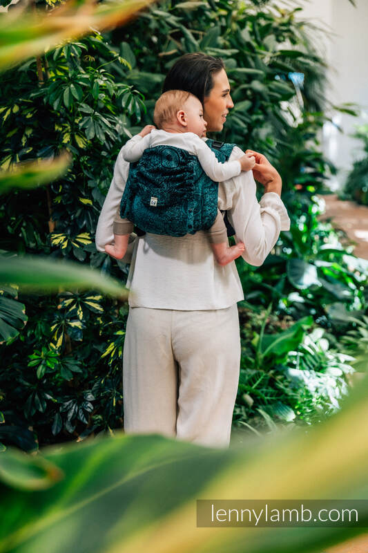 Lenny Lamb - Lenny Buckle Onbuhimo PRO baby carrier PRO WILD WINE IVY