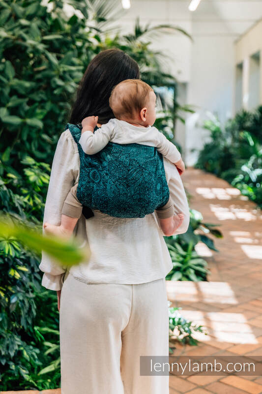 Lenny Lamb - Lenny Buckle Onbuhimo PRO baby carrier PRO WILD WINE IVY