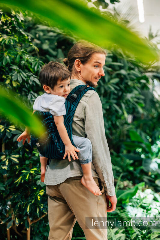 Lenny Lamb - Lenny Buckle Onbuhimo PRO baby carrier PRO ZEBRA SAVANNA
