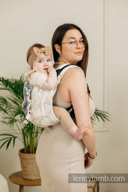 Lenny Lamb - Lenny Buckle Onbuhimo PRO baby carrier PRO JURASSIC PARK ICE DESERT Lenny Lamb - Lenny Buckle Onbuhimo PRO baby carrier PRO JURASSIC PARK ICE DESERT