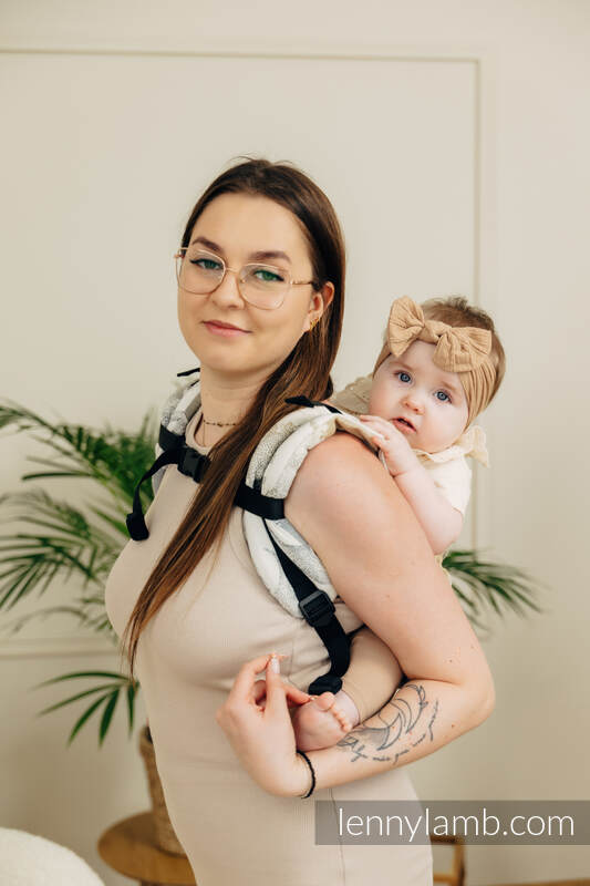 Lenny Lamb - Lenny Buckle Onbuhimo PRO baby carrier PRO JURASSIC PARK ICE DESERT