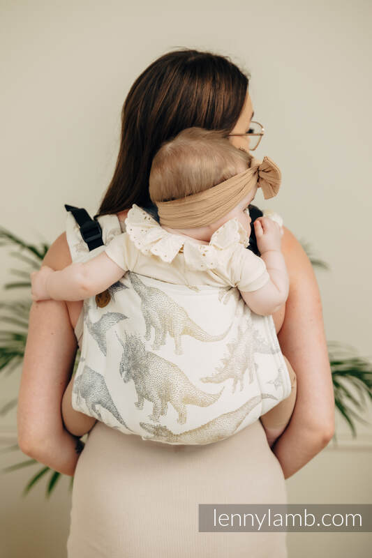 Lenny Lamb - Lenny Buckle Onbuhimo PRO baby carrier PRO JURASSIC PARK ICE DESERT