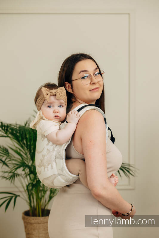 Lenny Lamb - Lenny Buckle Onbuhimo PRO baby carrier PRO JURASSIC PARK ICE DESERT