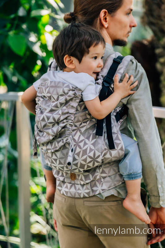 Lenny Lamb - LennyPreschool Carrier TENCEL HEXAFLOWERS MIRROR