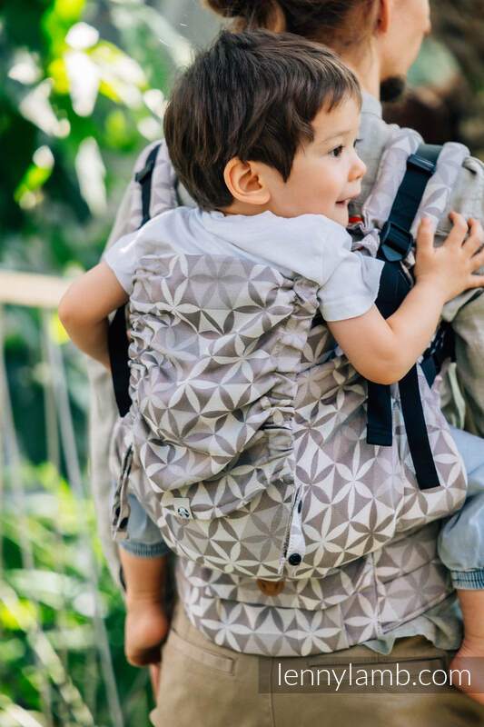 Lenny Lamb - LennyPreschool Carrier TENCEL HEXAFLOWERS MIRROR